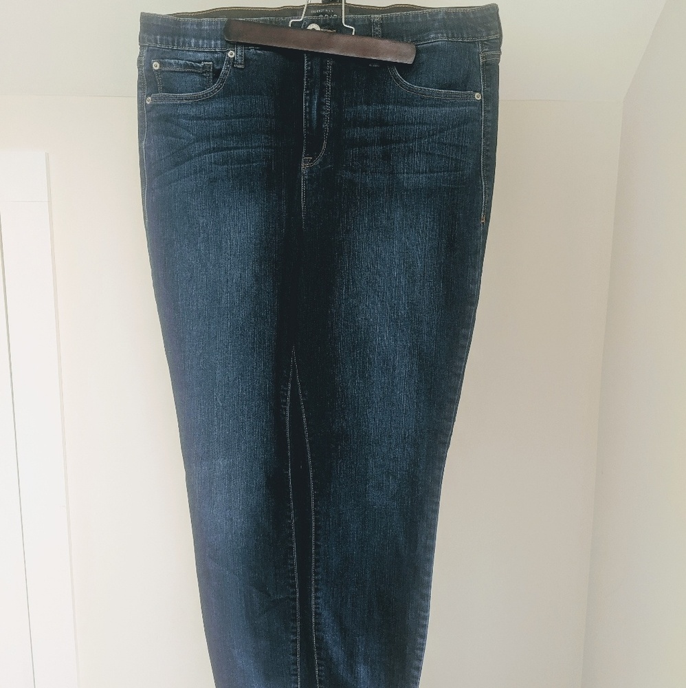 Sky High Skinny Jean - Premium Stretch Dark Wash